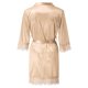 thumbnail image 2 of Gibobby Conjunto de lencería Traje Ropa de dormir sexy Ropa de dormir Lencería Pijamas Dama Mujer Encaje Satén Íntimos(Beige, G), 2 of 5