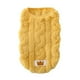 thumbnail image 1 of Fleece Pullover Pet Clothes Cute Wavy Double-sided Puppy Kitten Coats Sweater for Small Medium Dogs Cats Warm Winter Outfit ShopWise Round, 1 of 12