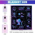 thumbnail image 5 of LHSHID Sweet 16 Gifts for Girls 16th Birthday Gifts for Girls Gifts for 16 Year Old Girl 16 Year Old Girl Birthday Gift Ideas Sweet 16th Birthday Decorations for Girls Throw Blanket 30"x40", 5 of 7