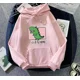 thumbnail image 3 of Sudadera Con Capucha A La Moda Con Estampado Dedos P/mujer, 3 of 8