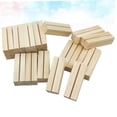 thumbnail image 3 of FUTUREORYY 20Pcs Wedding Sign Holder Handmade Wood for Weddings and Home Decor, 3 of 7