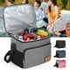 thumbnail image 1 of Fiudx Ofertas De La Semana Bolsa De Almuerzo Aislada Para Mujeres/Hombres, Lonchera Reutilizable Para Oficina, Trabajo, Escuela, Picnic, Playa, Bolsa Congelable A Prueba De Fugas Con Correa De Hombro, 1 of 7