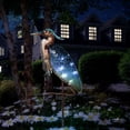 thumbnail image 4 of TERESA'S COLLECTIONS 39" Blue Heron Glass Solar Garden Light, Decorative Stake, Yard Art for Patio, Gift for Mom Grandma, 4 of 6
