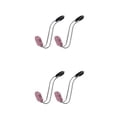 thumbnail image 4 of Scienceny 1 par de perchas para asiento trasero, diseño semiabierto, reposacabezas, gancho para cartera, capacidad de carga máxima de 30 kg, Type1 NO1, 4 of 6