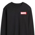 thumbnail image 3 of Marvel - Logo Collage - Men's Long Sleeve Graphic T-Shirt, 3 of 5