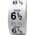 thumbnail image 1 of Autocollants Ronds Blancs Taille 6 1/2 0.75 Pouces Pouce Rond Lot de 500, 1 of 1