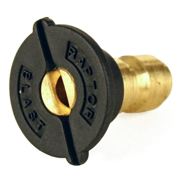 Raptor Blast 1/4" Brass Quick Connect 65 Degree Soap Nozzle