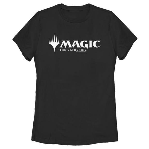 Women's Magic: The Gathering Bold Logo  Graphic Tee Black 2X Large