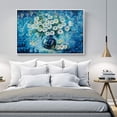 thumbnail image 3 of wall26 Floating Framed Canvas Wall Art for Living Room, Bedroom Bouquet Canvas Prints for Home Decoration Ready to Hang - 24x36 inches, 3 of 4