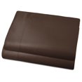 thumbnail image 5 of 2-Pack Full Size Flat Sheets Only, Premium Brown Bedsheets, 80" x 94" Full Size Top Sheet Stays Tucked on Deep Mattresses, Flat Sheet Set of 2, Chocolate Brown, 5 of 5