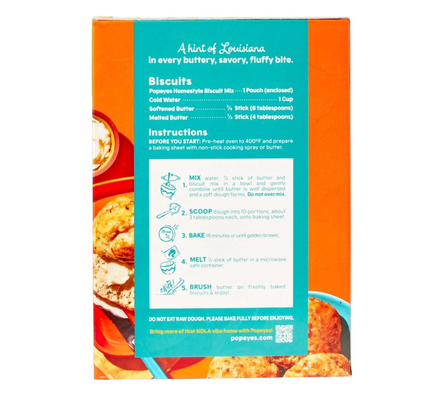 Popeyes Homestyle Biscuit Mix, 11.36 Ounces