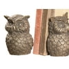 Wise Ole Owls Bookends Library Desk Shelf Tabletop Cast Iron