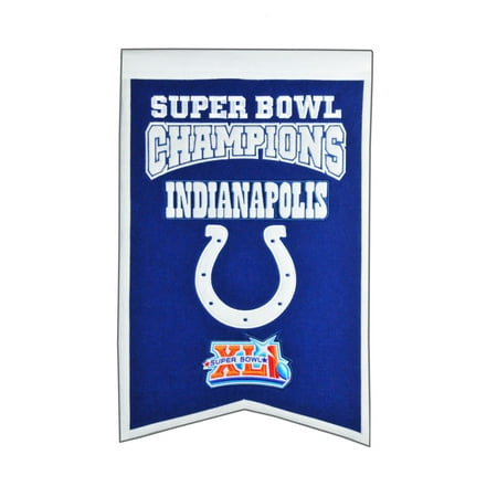 Super Bowl Dynasty Banner - Winning Streak - NFL Champions Super Bowl Banner, Indianapolis Colts