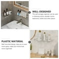 thumbnail image 6 of Masteelf  Wall Storage Organizer Adhesive Shelf Clear Shelves Transparent, 6 of 8