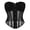 Black, variant on Women's Mesh Corset Top Halloween Costumes Woman Victorian Vampire Costume Women Corset Gothic Corsets For Themed Gatherings
