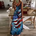 thumbnail image 3 of 4th of July Design Sleeveless Dress Woman Fashion Long Dresses Women's Summer Suit Dress 2025, 3 of 7