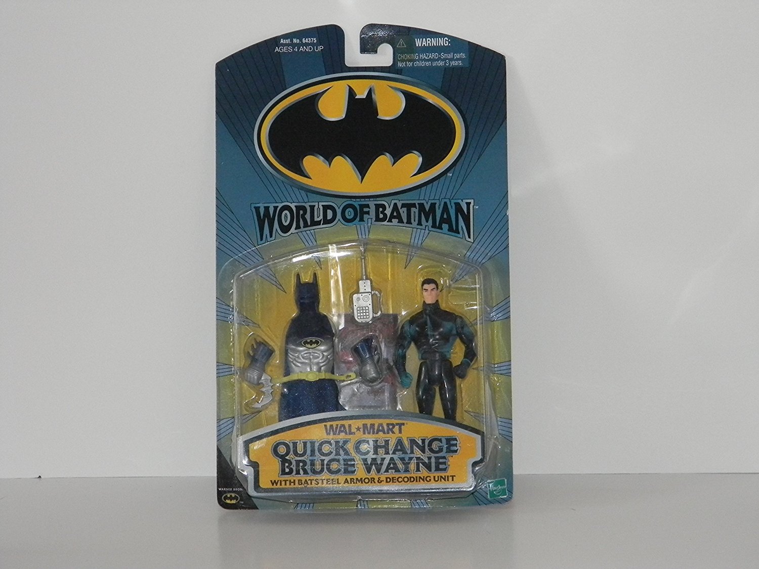 World of Batman Wal*Mart Quick Change Bruce Wayne Batman Action Figure