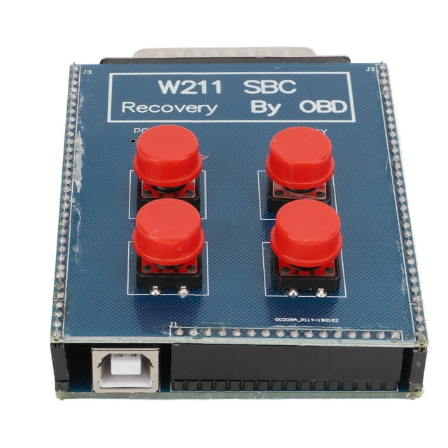 Outil de Récupération, Code Fonctionnel C249F Système Activant Outil de Réparation Mémoire Auto Suppression Récupération par OBD avec Indicateur LED pour Automobile Bleu