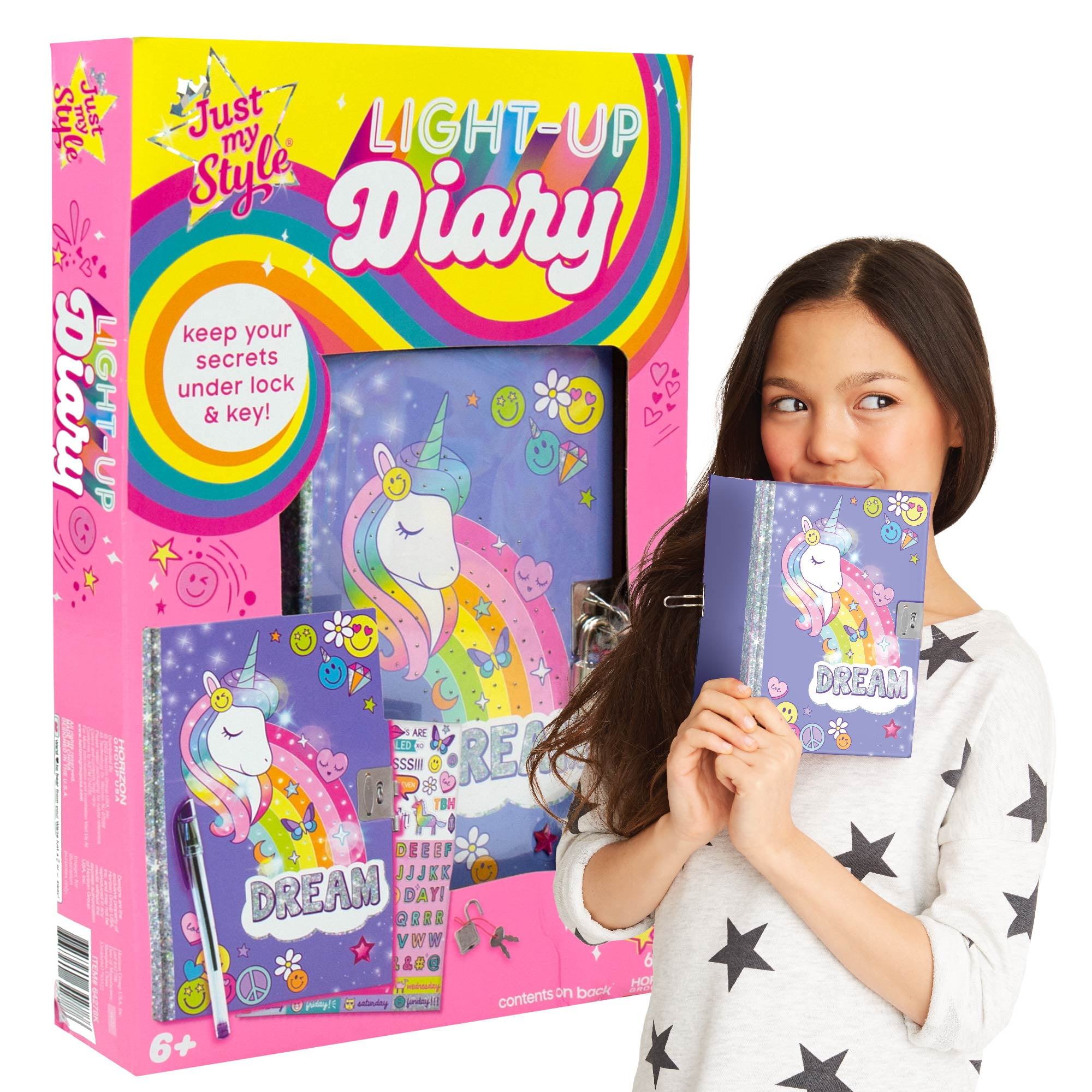 Just My Style Light up Diary