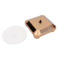 thumbnail image 1 of Turntable Display Stand, Multi-Purpose Makeup Holder Rack Solar Powered Display Stand, For Women Jewelry Stores Home Boutiques Gold, 1 of 8