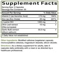 thumbnail image 6 of Bronson L-Lysine Defense Immune Support Complex 1500 MG L-Lysine Plus Olive Leaf, Garlic, Vitamin C and Zinc - NON-GMO, 90 Vegetarian Capsules, 6 of 7