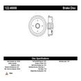 thumbnail image 2 of Centric Parts Brake Drum P/N:122.48000, 2 of 3