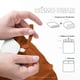thumbnail image 5 of Juego de Funda para Edredon Duvet Dreamlab, Tamaño Matrimonial, Color Naranja Quemado, 3 Piezas, 5 of 9
