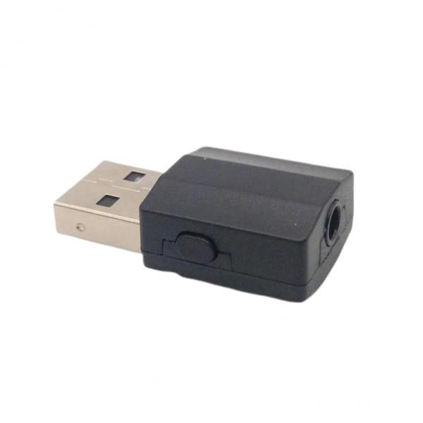 Paquete de 2-4 para adaptador de receptor y transmisor de audio inalámbrico Bluetooth5.0 USB 3 piezas