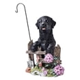 thumbnail image 4 of Estatua de perro, adorno de perro, resina coleccionable, decoración creativa para perros, estatuilla para exteriores, para balcón, césped, jardín, Estilo F, 4 of 8