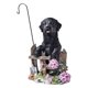 thumbnail image 4 of Estatua de perro, adorno de perro, manualidades, figuras de animales decorativas divertidas e impermeables Estilo F, 4 of 9