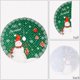 thumbnail image 4 of Falda de árbol de Navidad de 46 pulgadas, delantal para festival, árbol de Navidad, suministros para fiestas, rojo Feliz Sencillez, 4 of 5