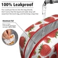 thumbnail image 5 of Lunch Bag Lunch Box for Women Reusable Insulated Lunch Bags,Water-Resistant Strawberry Pattern Cooler Lunch Tote Bag, Large Capacity for Work Travel Picnic, 5 of 6