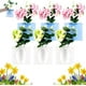 thumbnail image 1 of Adhesivo mágico de silicona para florero, florero de silicona reutilizable y extraíble, adhesivo autoadhesivo para montaje en pared para decoración del hogar y la oficina, regalo ideal (6 piezas-B), 1 of 6