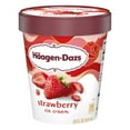 thumbnail image 6 of Haagen Dazs Strawberry Ice Cream, Gluten Free, Kosher, 14 Oz, 6 of 11
