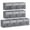 Gray-10.6 Inch.- 10 Pack, variant on 12.2 Inch Storage Cubes 6 Pack Cube Bins With Window Fabric Handle Foldable Box For Clothes Toys Books (grey)