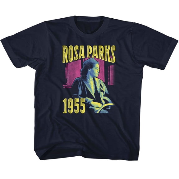 Rosa Parks Bright Navy Kids T-Shirt