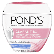 Pond's Correcting Facial Cream Clarant B3 Cream Dark Spot Corrector for Dry Skin 7 oz