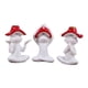 thumbnail image 2 of Conjunto de 3 estatuas de ranas para meditación y , esculturas de animales, figuras centrales, decoración para sala de estar, jardín y oficina., 2 of 8