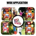 thumbnail image 4 of Halloween Circus Carnival Sandbag Game Flags Sandbag Game Flags Clown Throwing Hanging Flags Funny Outdoor Throwing Game with 1pc Random Color Sandbag, 4 of 7