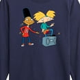 thumbnail image 3 of Hey Arnold! - HA Air Guitar - Toddler And Youth Long Sleeve Graphic T-Shirt, 3 of 5