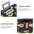 thumbnail image 4 of Travel Luggage Cover Protector - Avocado Love Anti-Scratch Suitcase Covers Fits 18-32 Inch Luggage, 4 of 5