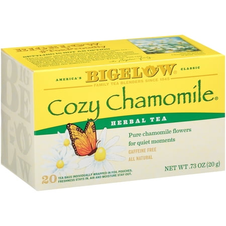 (3 Boxes) BigelowÂ® Cozy ChamomileÂ® Herbal Tea 0.73 oz. (The Best Herbal Tea)