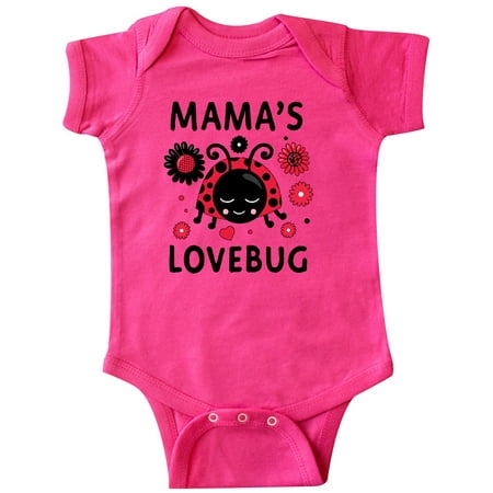 

Inktastic Valentine s Day Mama s Lovebug Gift Baby Boy or Baby Girl Bodysuit