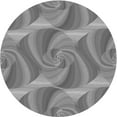thumbnail image 1 of Ahgly Company Indoor Square Patterned Dim Gray Area Rugs, 3' Square, 1 of 1