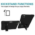 thumbnail image 4 of Mignova for iPad Pro 11 2020 Case,Hybrid Heavy Duty Three Layer Full-Body Shockproof Armor Defender Rugged Protective Case Cover with Stand for Apple iPad Pro 11 Inch Case 2020/2018(Black/Black), 4 of 7
