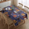 thumbnail image 2 of Magical Pumpkin Castle Halloween Pattern Rectangle Tablecloth 60"x84",Waterproof Polyester Rectangle Table Cloth, Wipeable Spillproof Polyester Tablecloth for Dining, Camping, Indoor and Outdoor, 2 of 5
