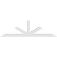 thumbnail image 4 of 84"W x 24 1/2"H x 4"D x 4"F, 7/12 Pitch, Saratoga Architectural Grade PVC Gable Bracket, 4 of 8