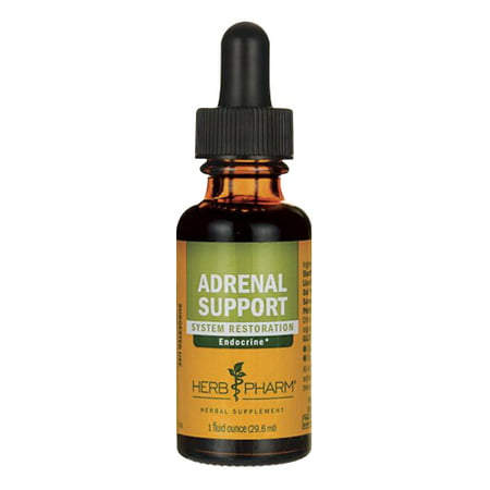 Herb Pharm For Adrenal Support System Restoration Supplement, 2 (Best Herbs For Flu)