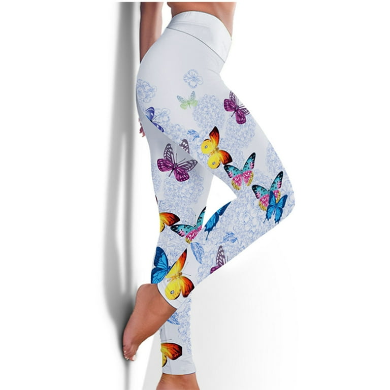 YUHAOTIN Yoga Pants with Pockets for Women Women'S Fashion Printed