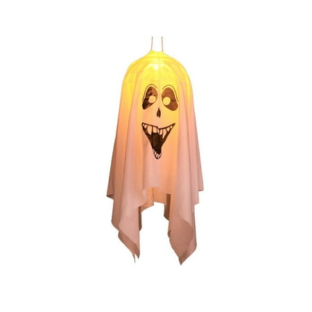 

Halloween Hanging Ghost Ornaments with Light Flying Ghosts Windsocks Decoration for Outdoor Indoor Yard Patio Lawn Garden Party